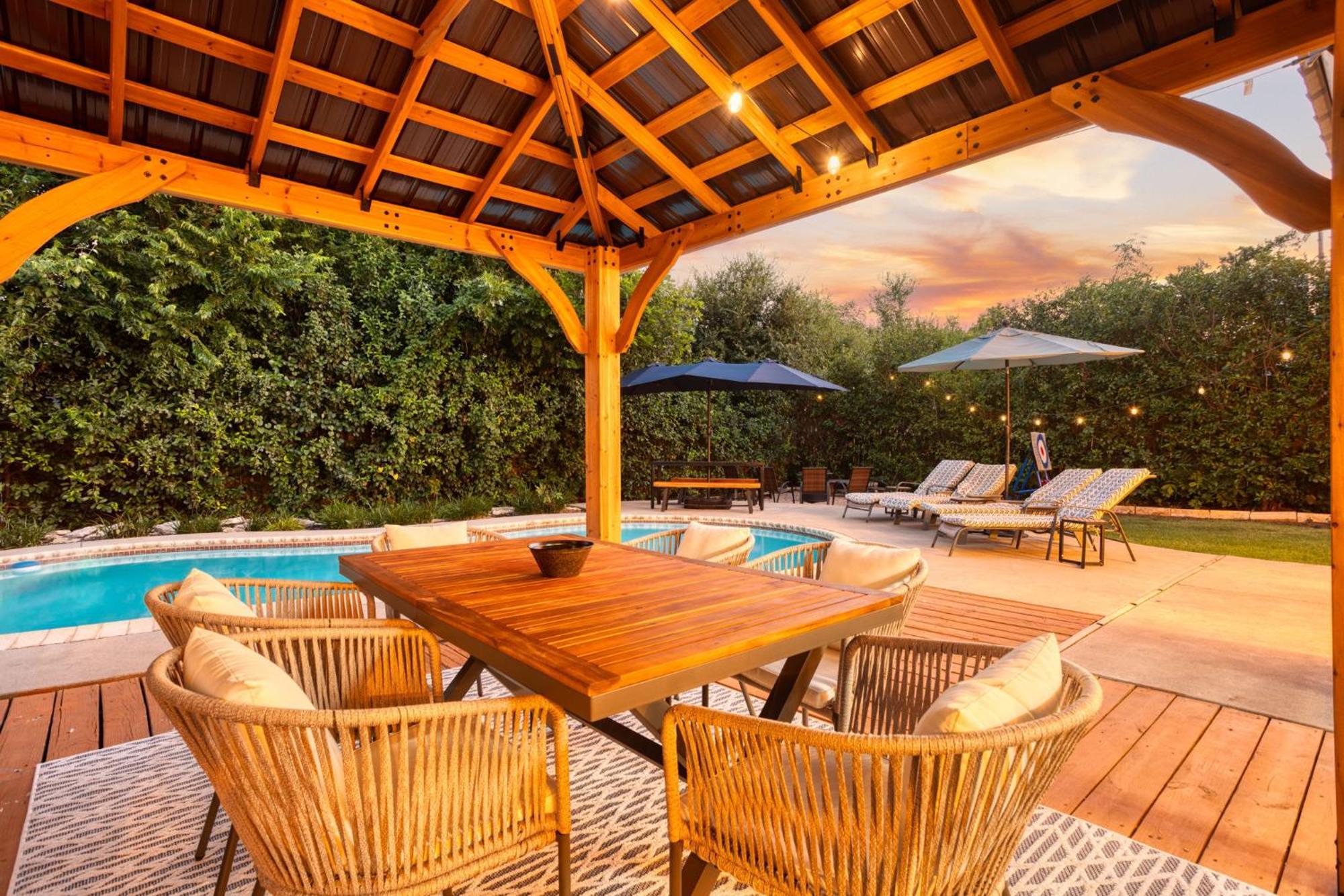 ראונד רוק Timeless-Texas-Inn - Heated Pool Oasis & Lux Vibe מראה חיצוני תמונה