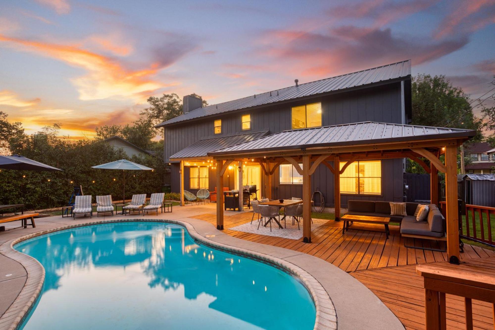 ראונד רוק Timeless-Texas-Inn - Heated Pool Oasis & Lux Vibe מראה חיצוני תמונה