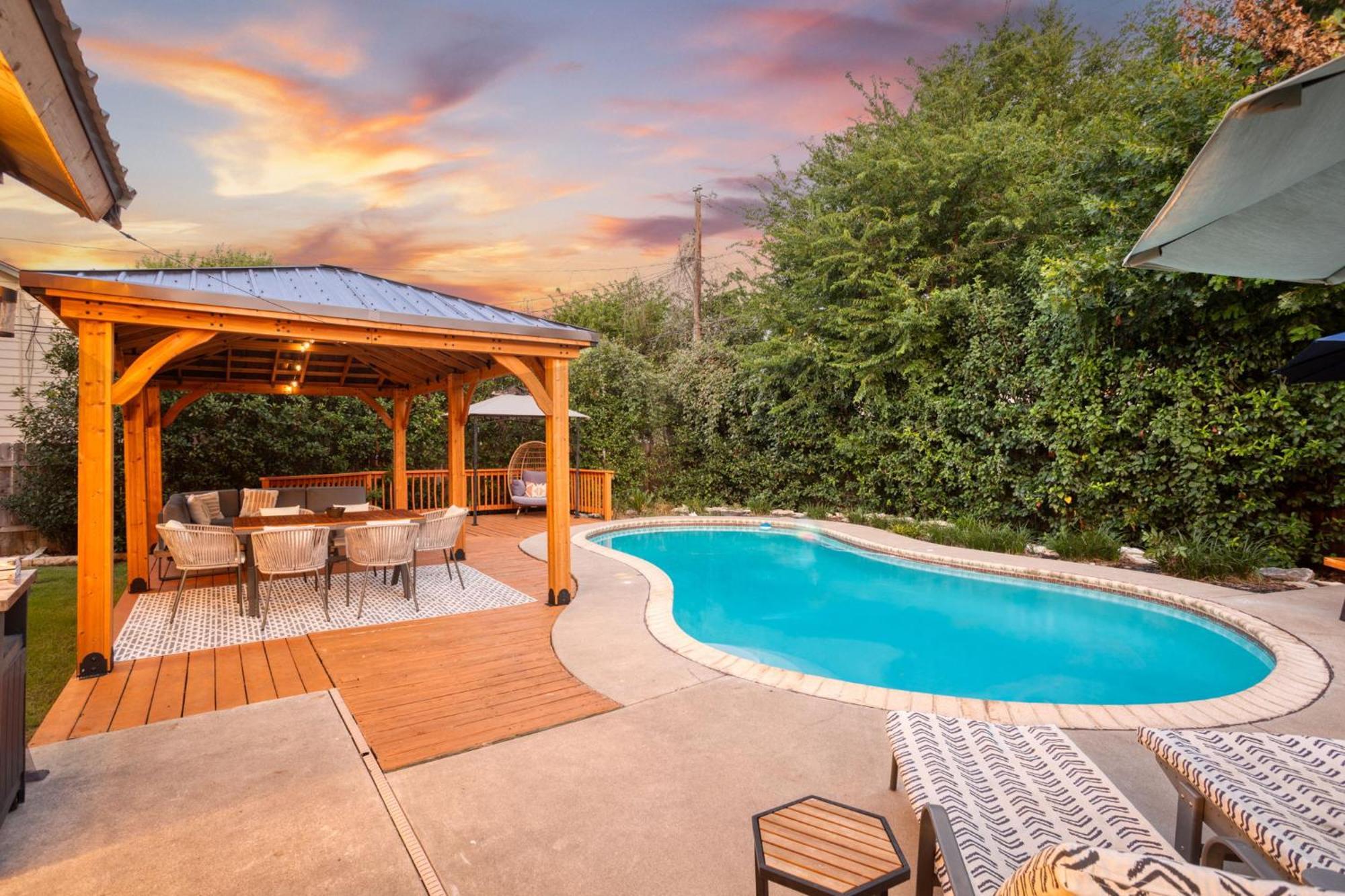 ראונד רוק Timeless-Texas-Inn - Heated Pool Oasis & Lux Vibe מראה חיצוני תמונה